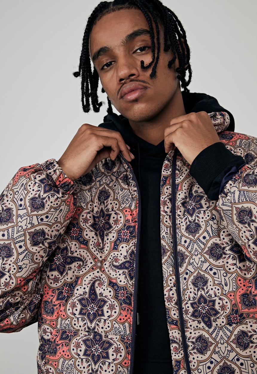 Factorie - Compton puffer jacket - turkish tile 