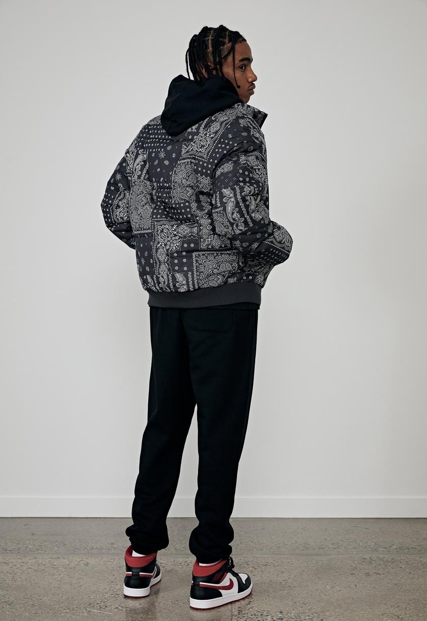 Factorie - Compton puffer jacket - black