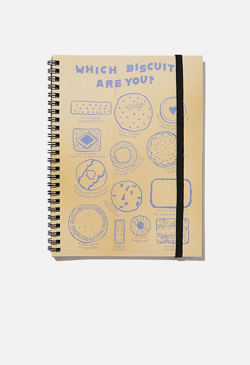 Typo - A5 spinout notebook recycled - rg uk biccys