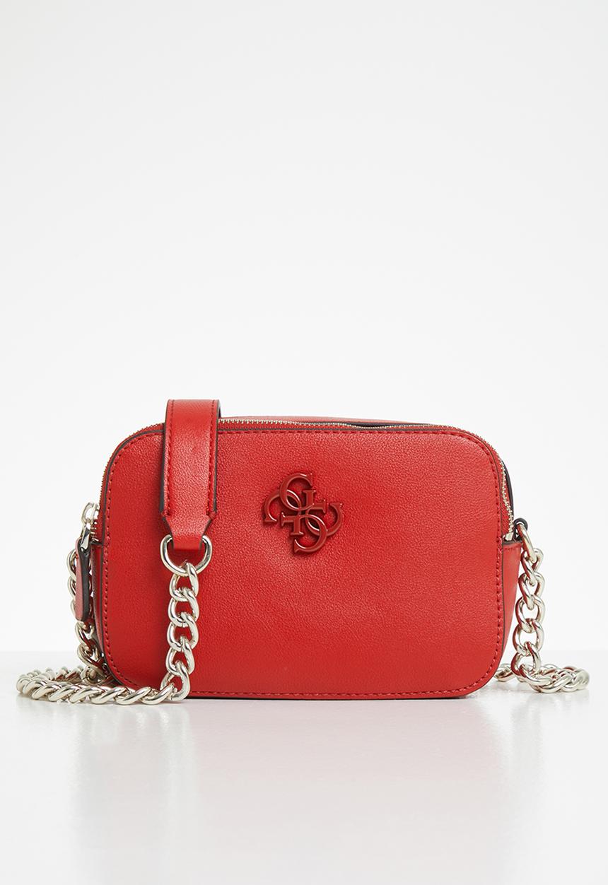 GUESS - Noelle crossbody camera - red