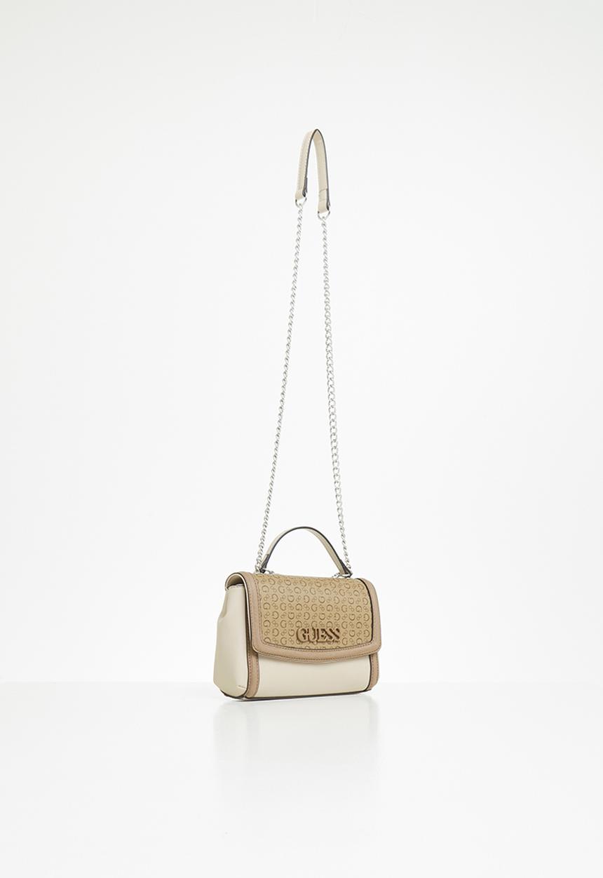 GUESS - Ahana mini crossbody flap - brown 