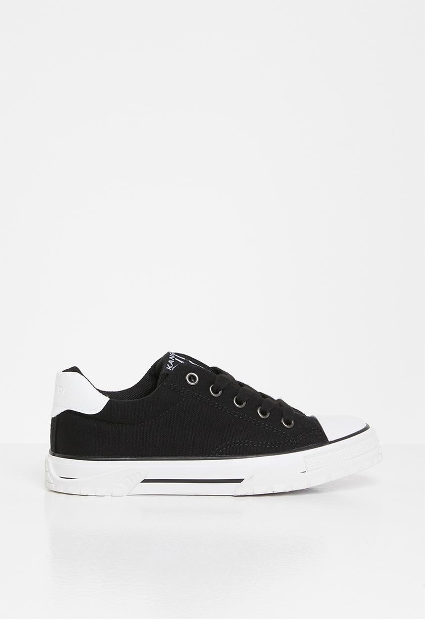 KANGOL - Low top lace up - black