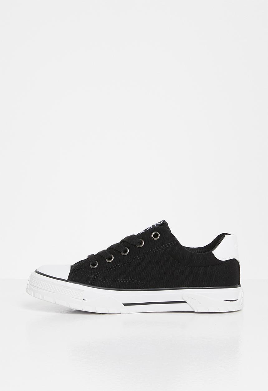 KANGOL - Low top lace up - black