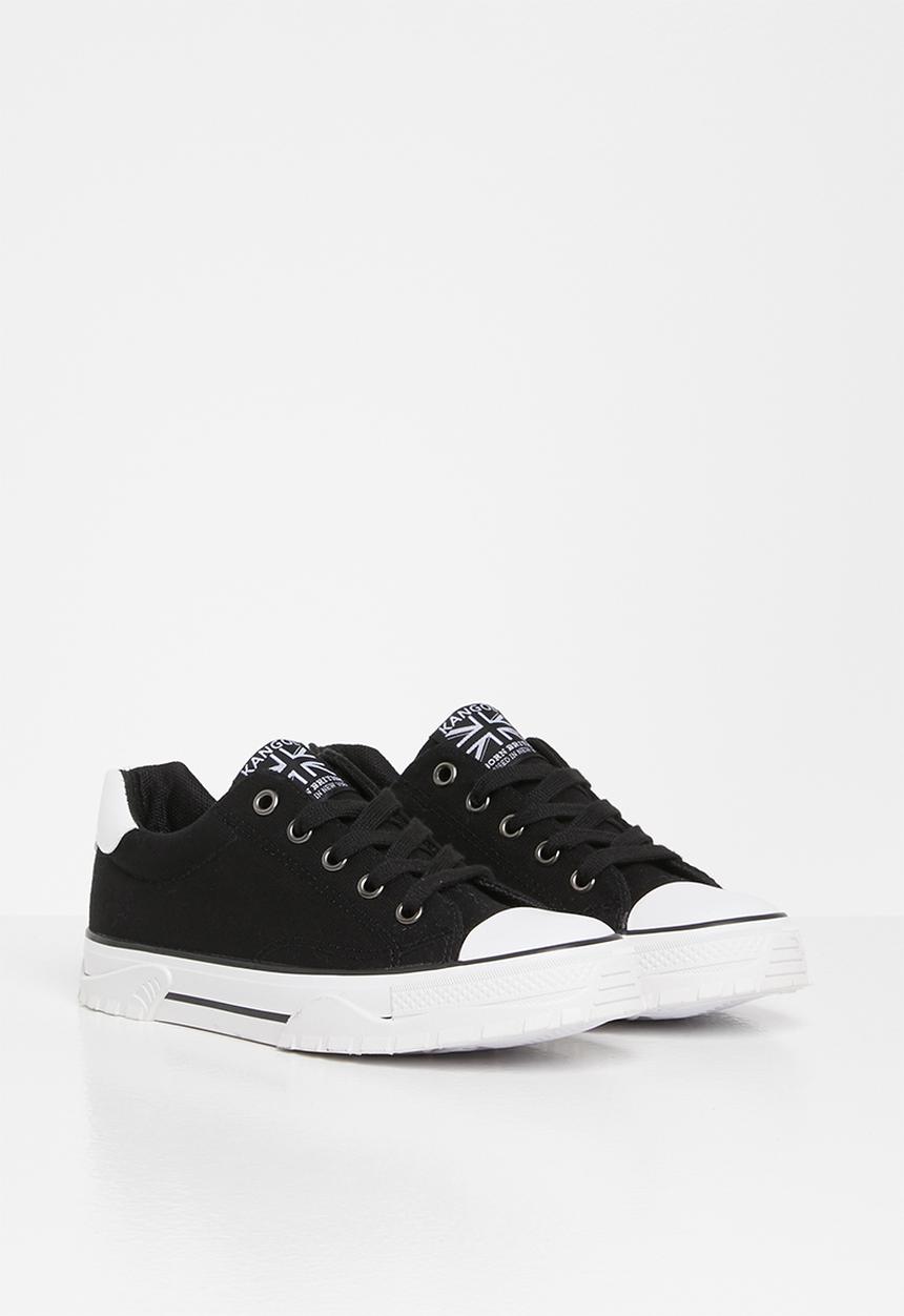 KANGOL - Low top lace up - black