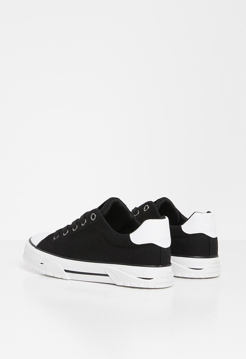 KANGOL - Low top lace up - black