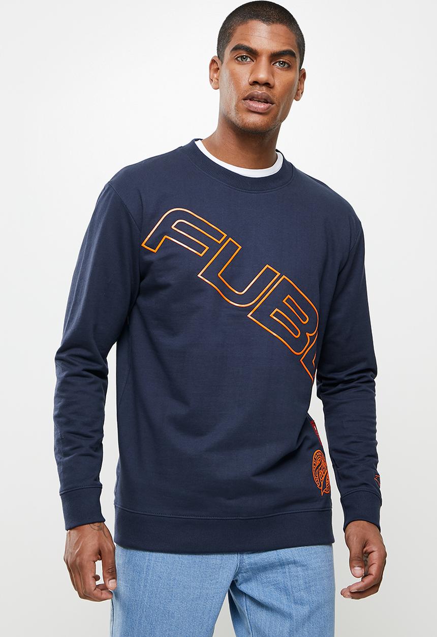 FUBU - Tompkins mens sweater - navy