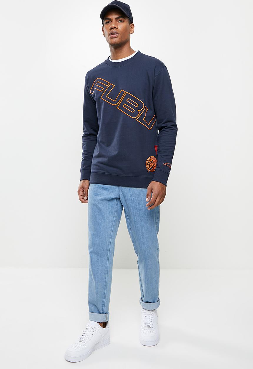 FUBU - Tompkins mens sweater - navy