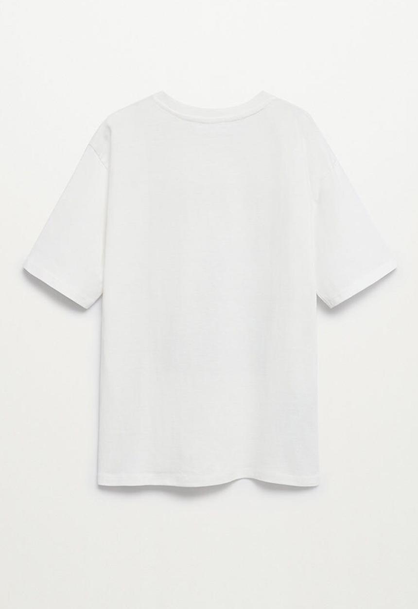 MANGO - T-shirt cali - white