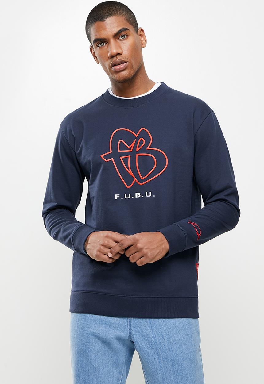 FUBU - Fubu core mens sweater - navy