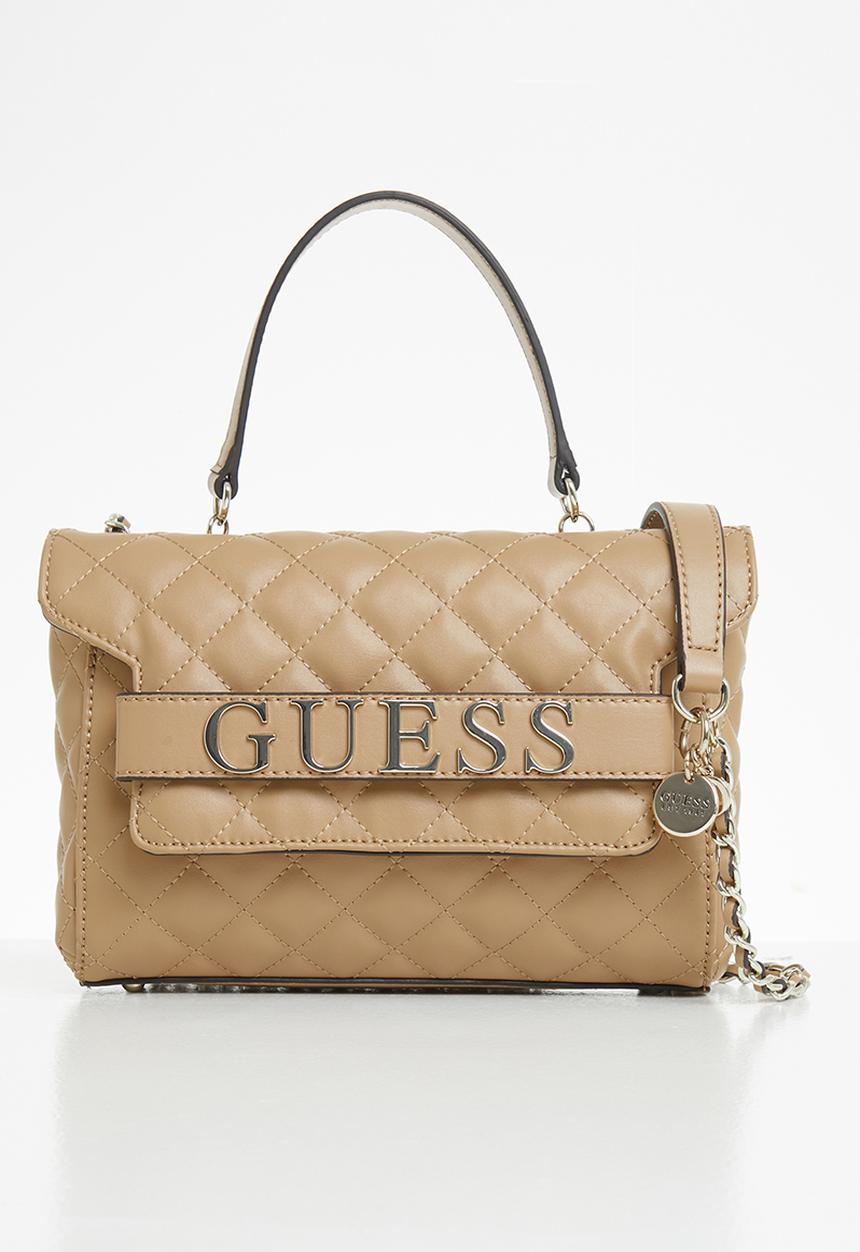 GUESS - Illy convertibe crossbody flap - beige