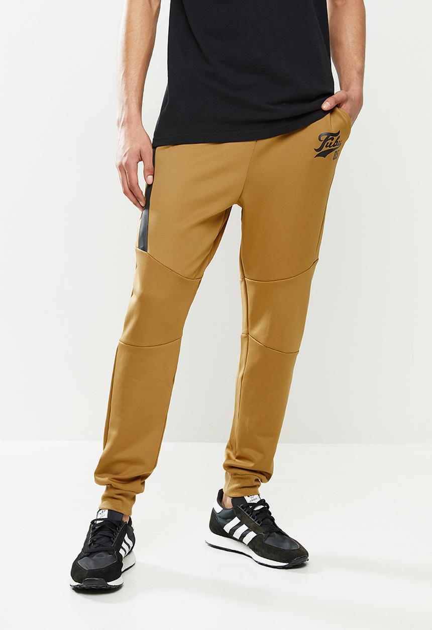 FUBU - Mens essential jogger - camel