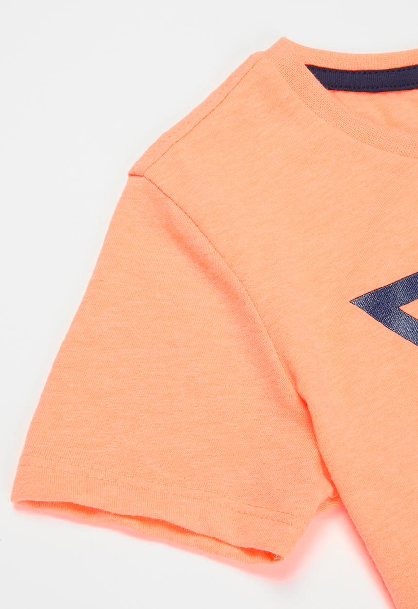 GUESS - Core triangle crew tee - peach