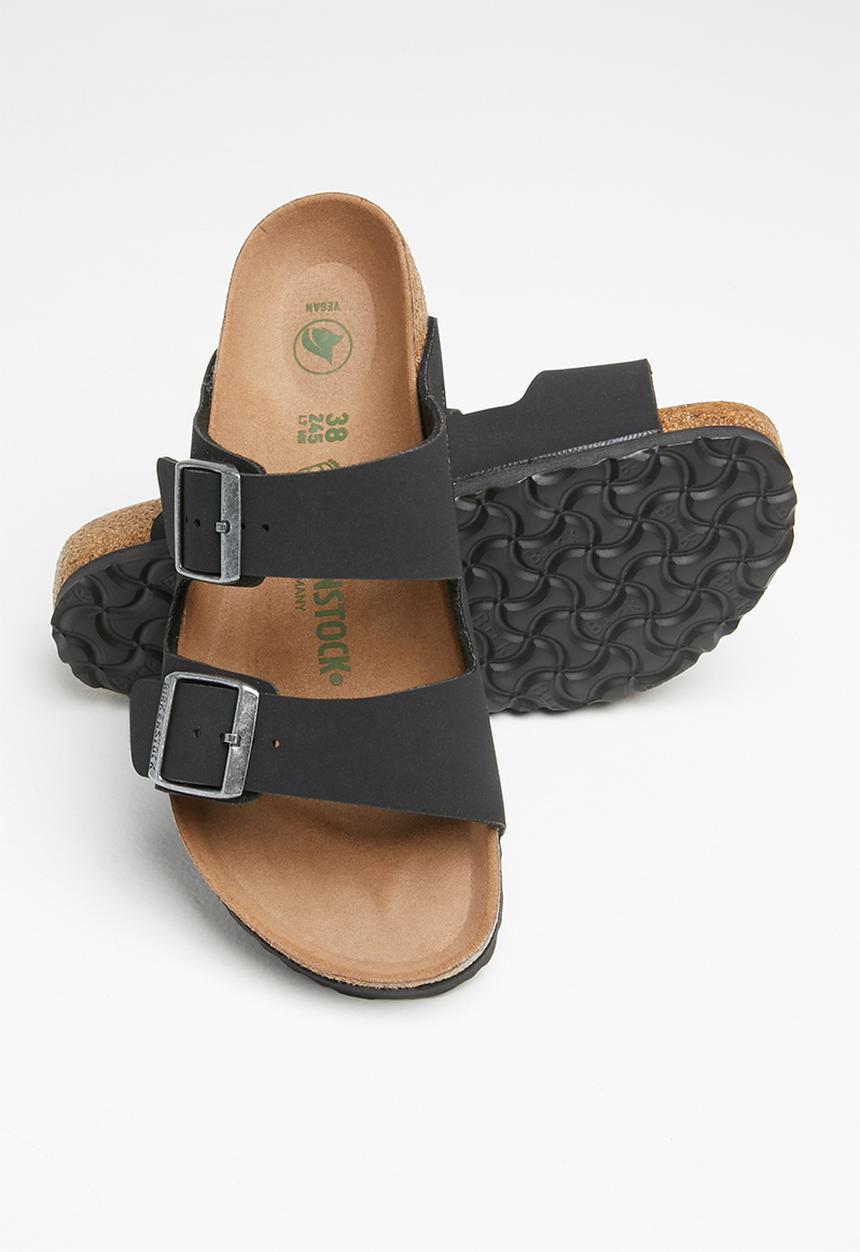 Birkenstock - Arizona birkibuc regular - black