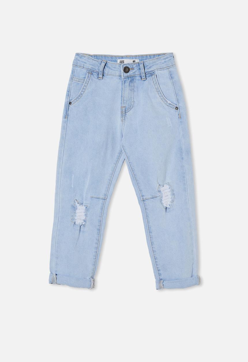 Cotton On - Straight fit jean - bells light blue