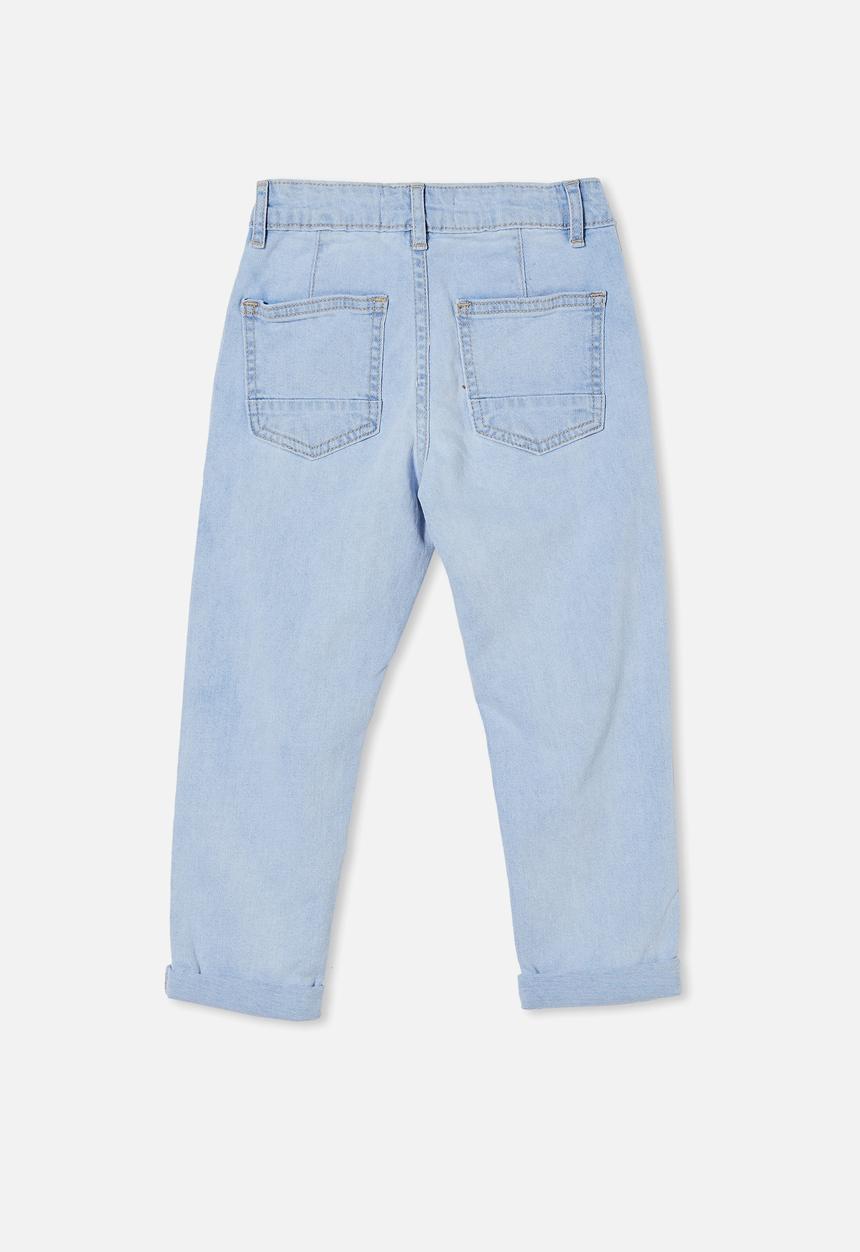 Cotton On - Straight fit jean - bells light blue