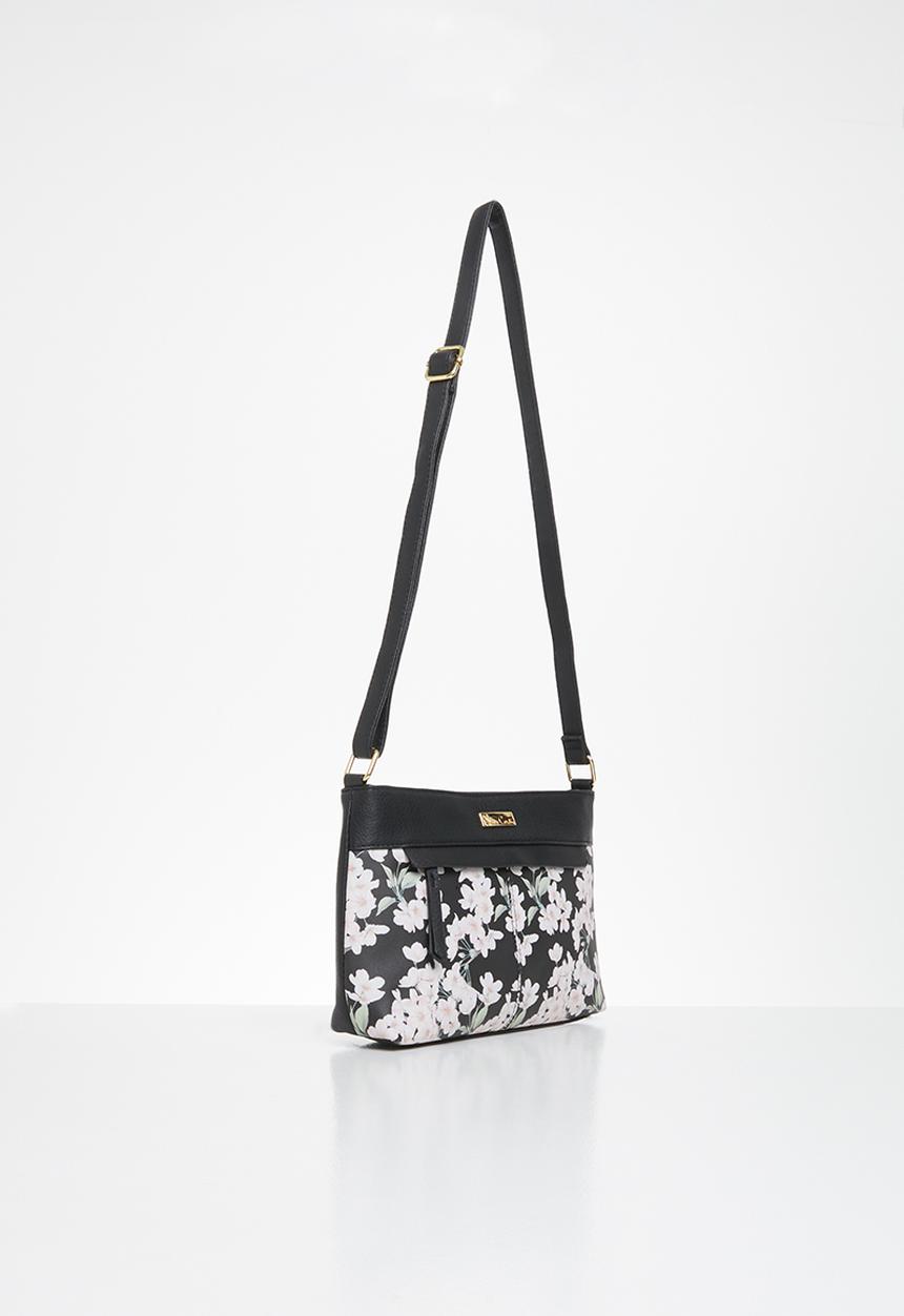 Pierre Cardin - Gia floral crossbody - black floral
