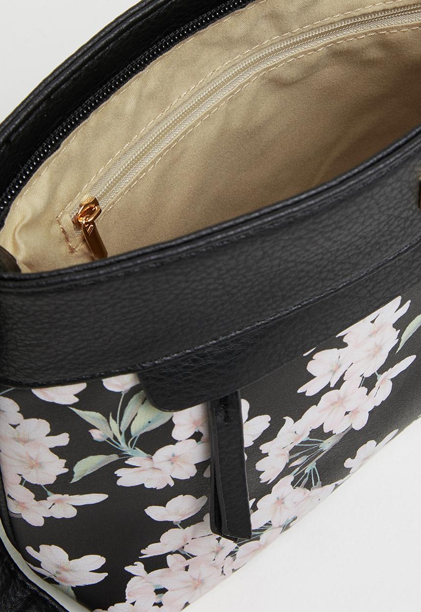 Pierre Cardin - Gia floral crossbody - black floral