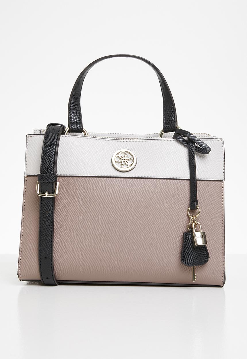 GUESS - Isla status satchel - pink