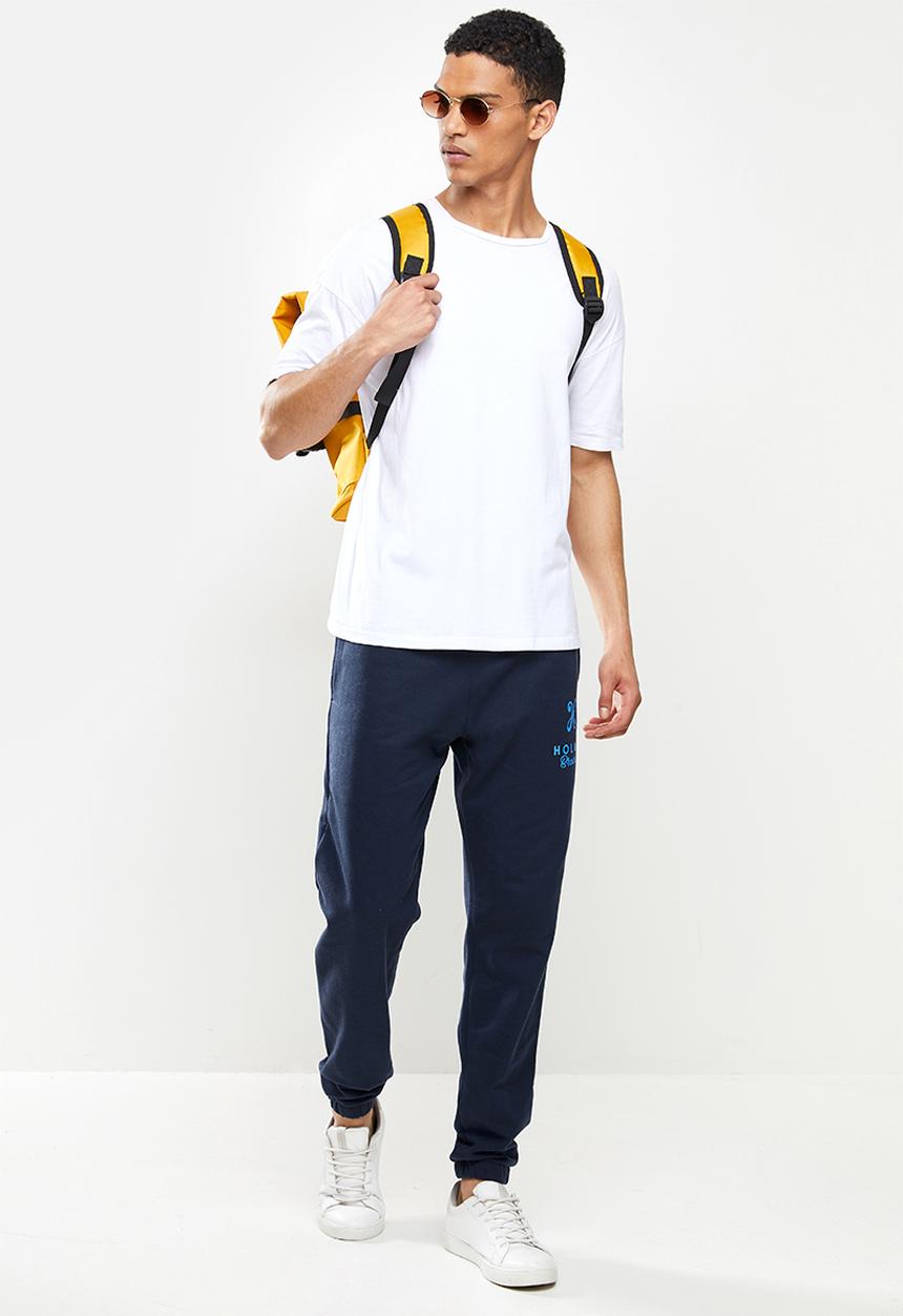 Holmes Bro's - Holmes belted trackpant - navy