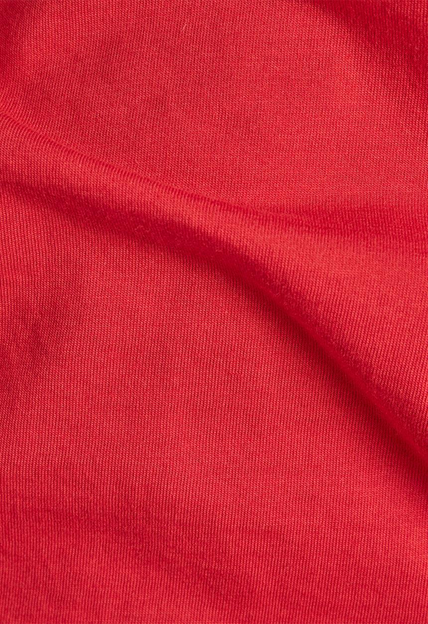 G-STAR - Flock hamburger logo r t - red