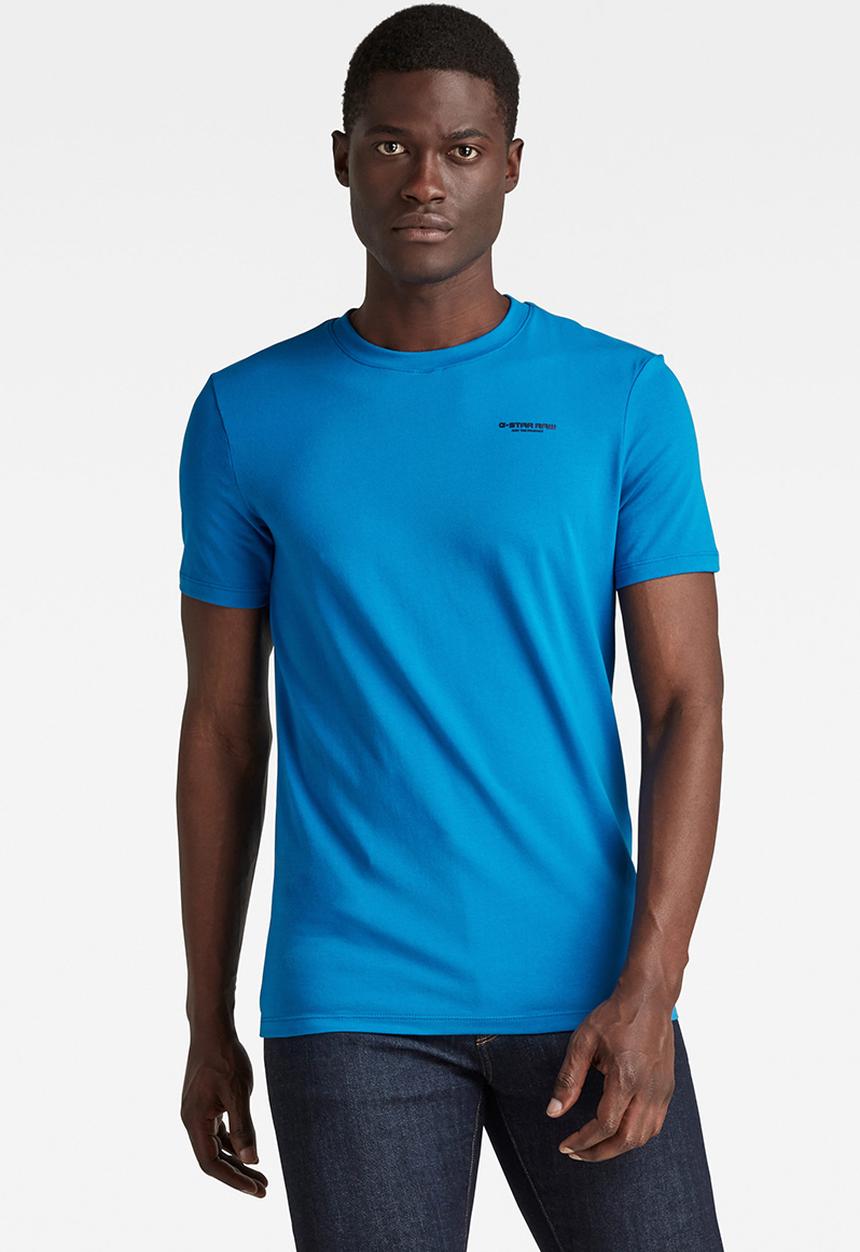 G-STAR - Slim base short sleeve tee - light royal blue