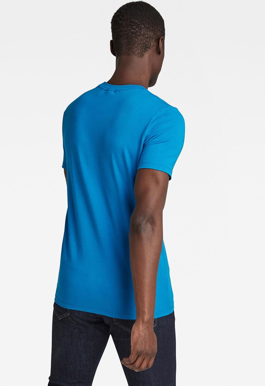 G-STAR - Slim base short sleeve tee - light royal blue