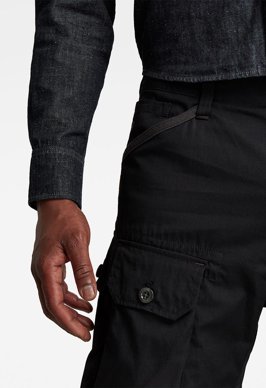 G-STAR - Jungle cargo short - dk black