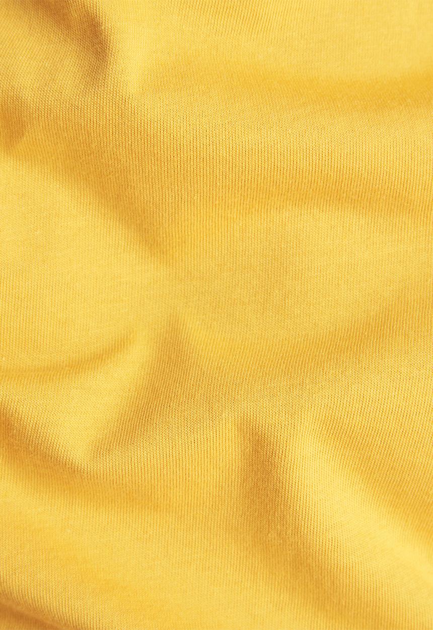 G-STAR - Flock hamburger logo r t - yellow 