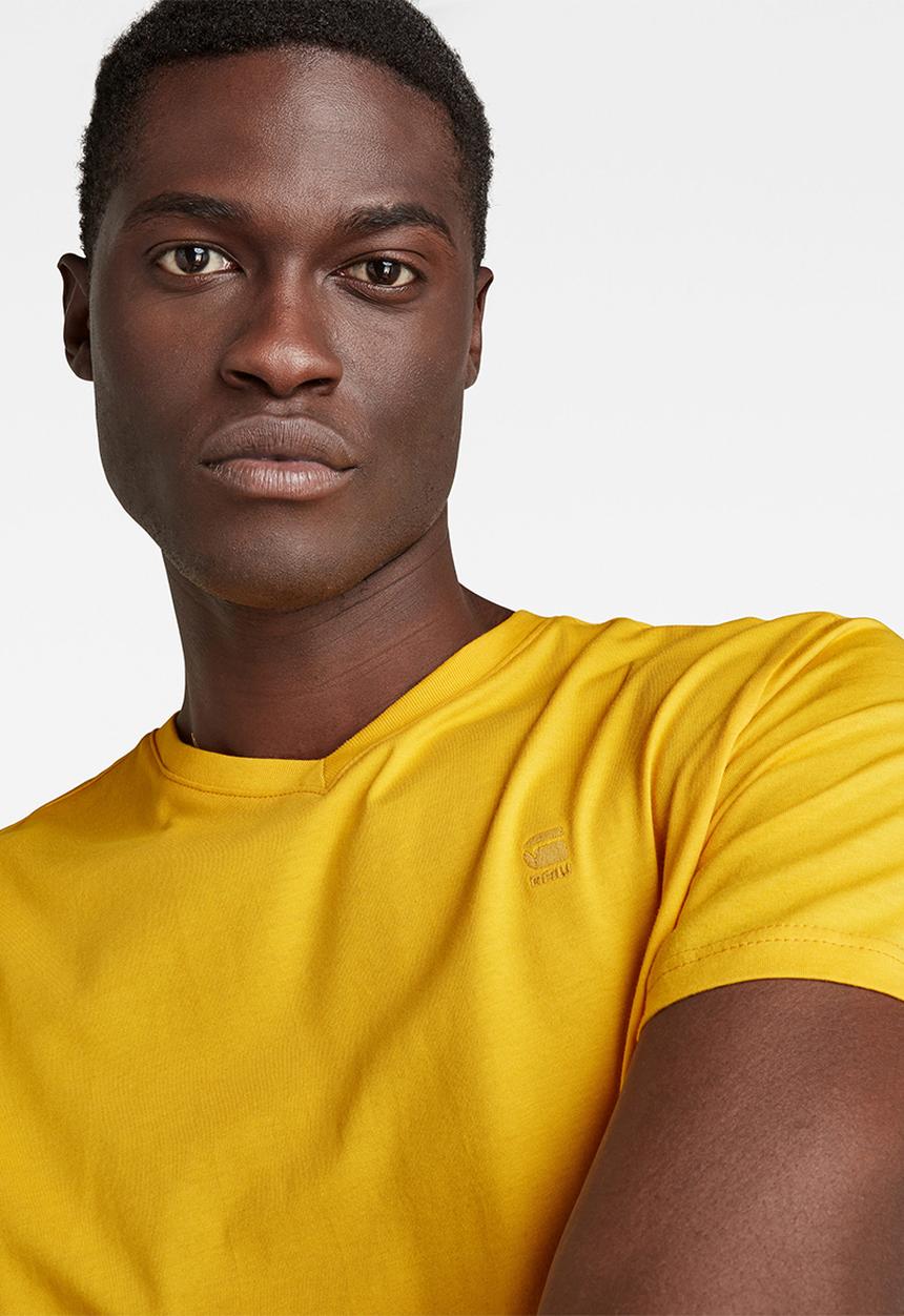 G-STAR - Base-s v t short sleeve - mustard
