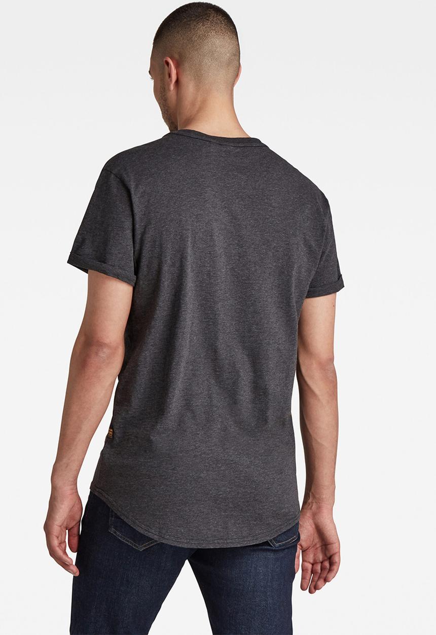 G-STAR - Lash r t short sleeve - dk black htr