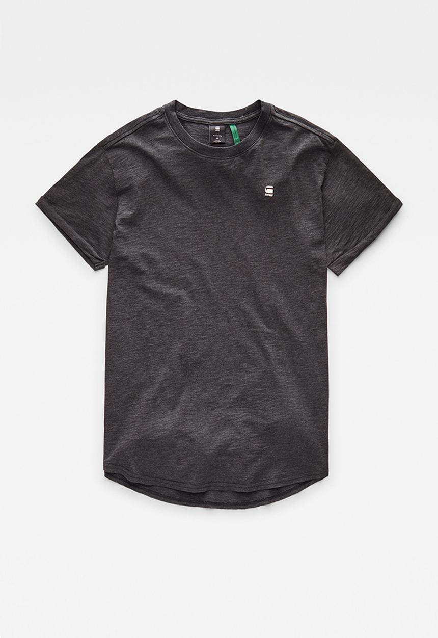 G-STAR - Lash r t short sleeve - dk black htr