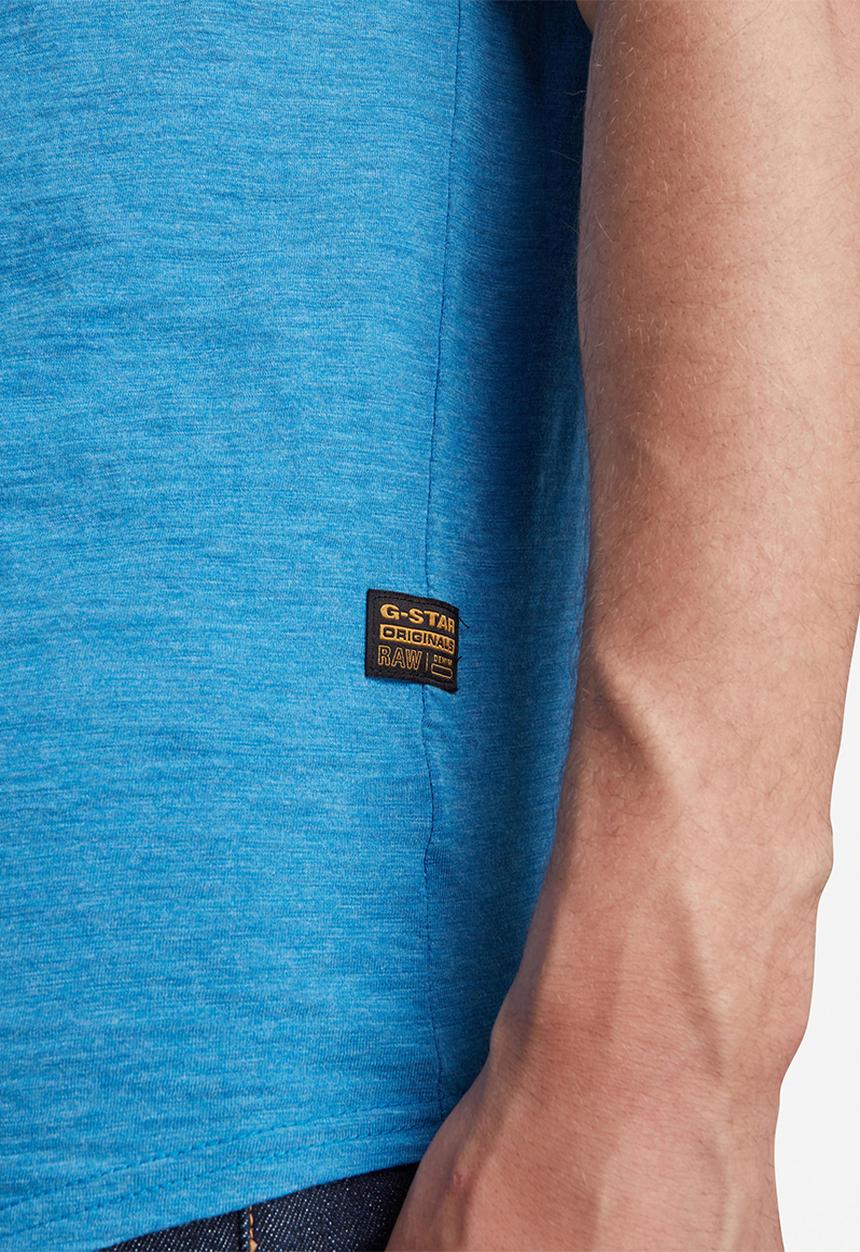 G-STAR - Lash r t short sleeve - light royal blue