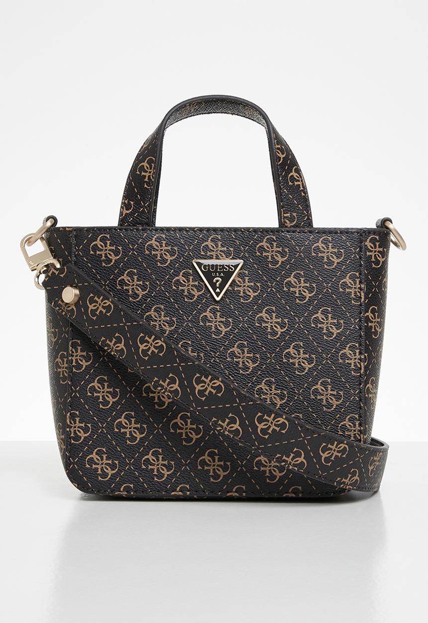 GUESS - Layla mini tote - brown 