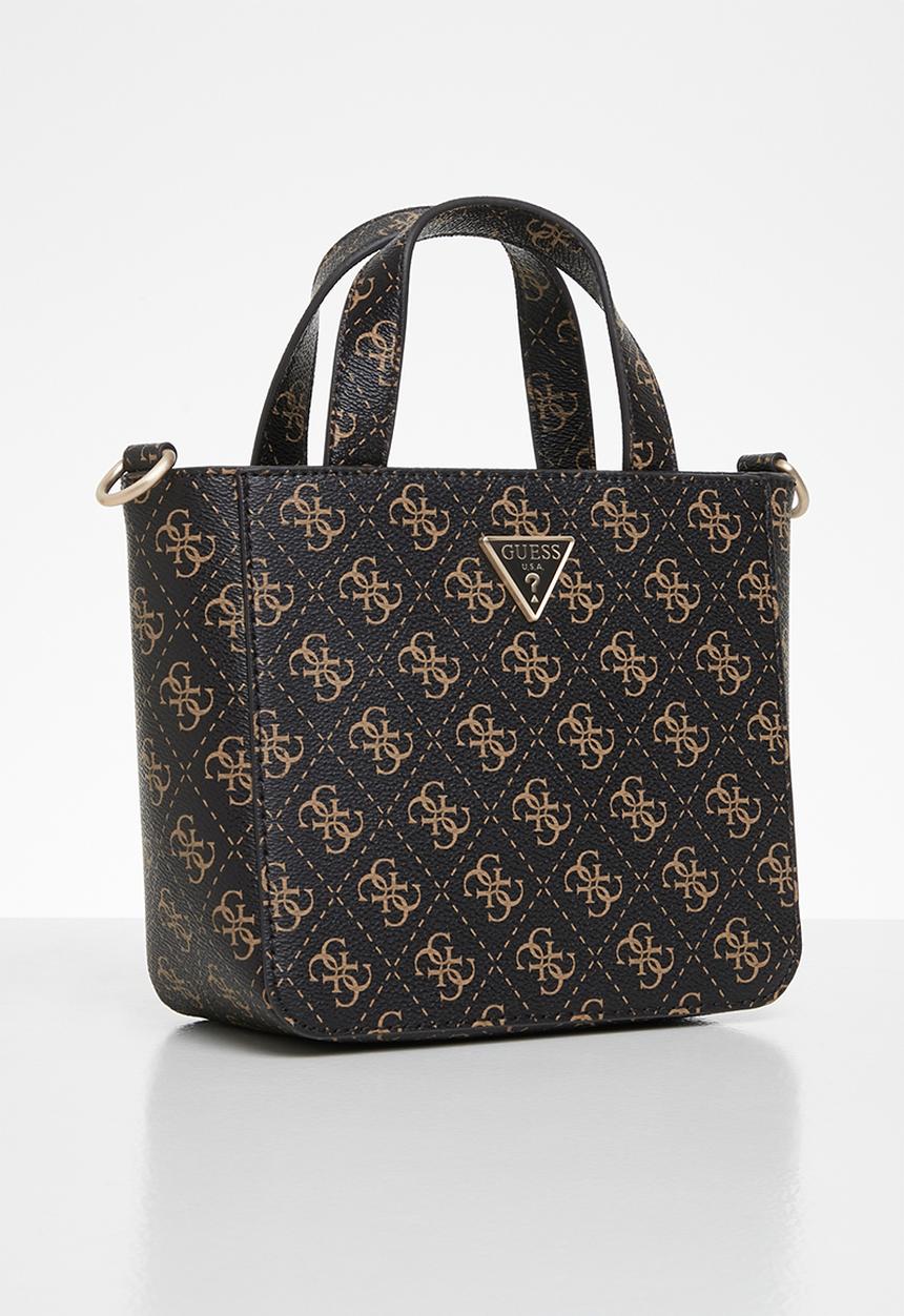 GUESS - Layla mini tote - brown 