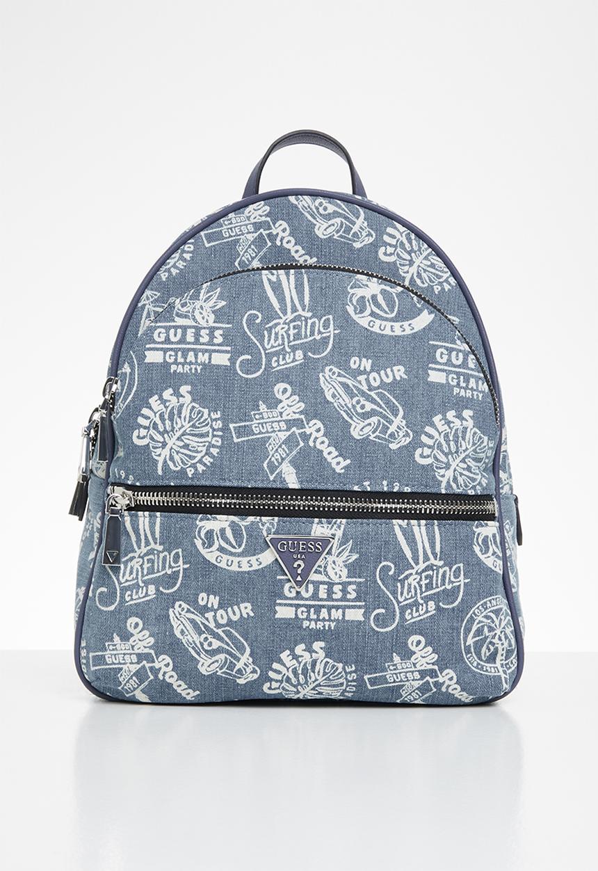GUESS - Manhattan large backpack - blue
