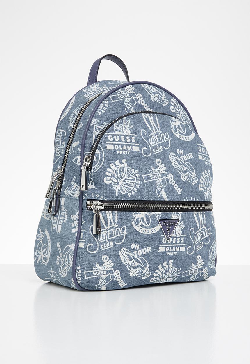 GUESS - Manhattan large backpack - blue