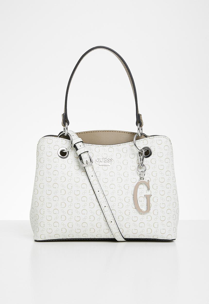 GUESS - Montilla small satchel - white