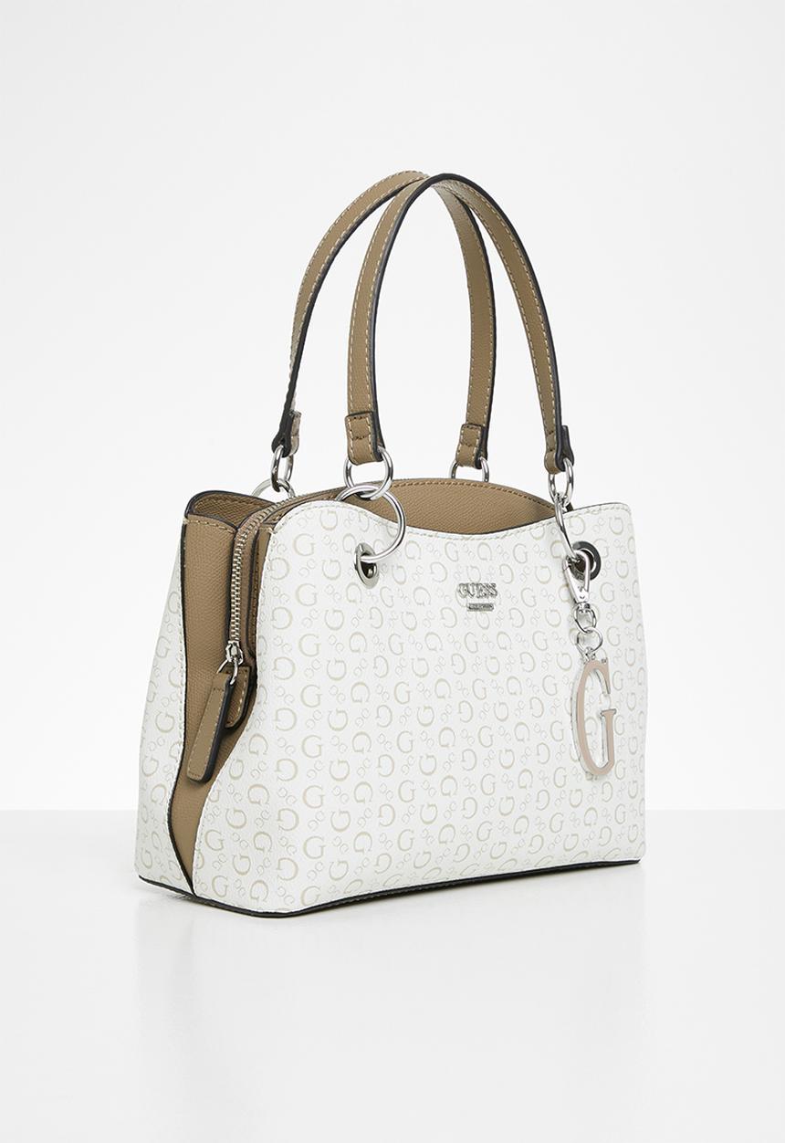 GUESS - Montilla small satchel - white