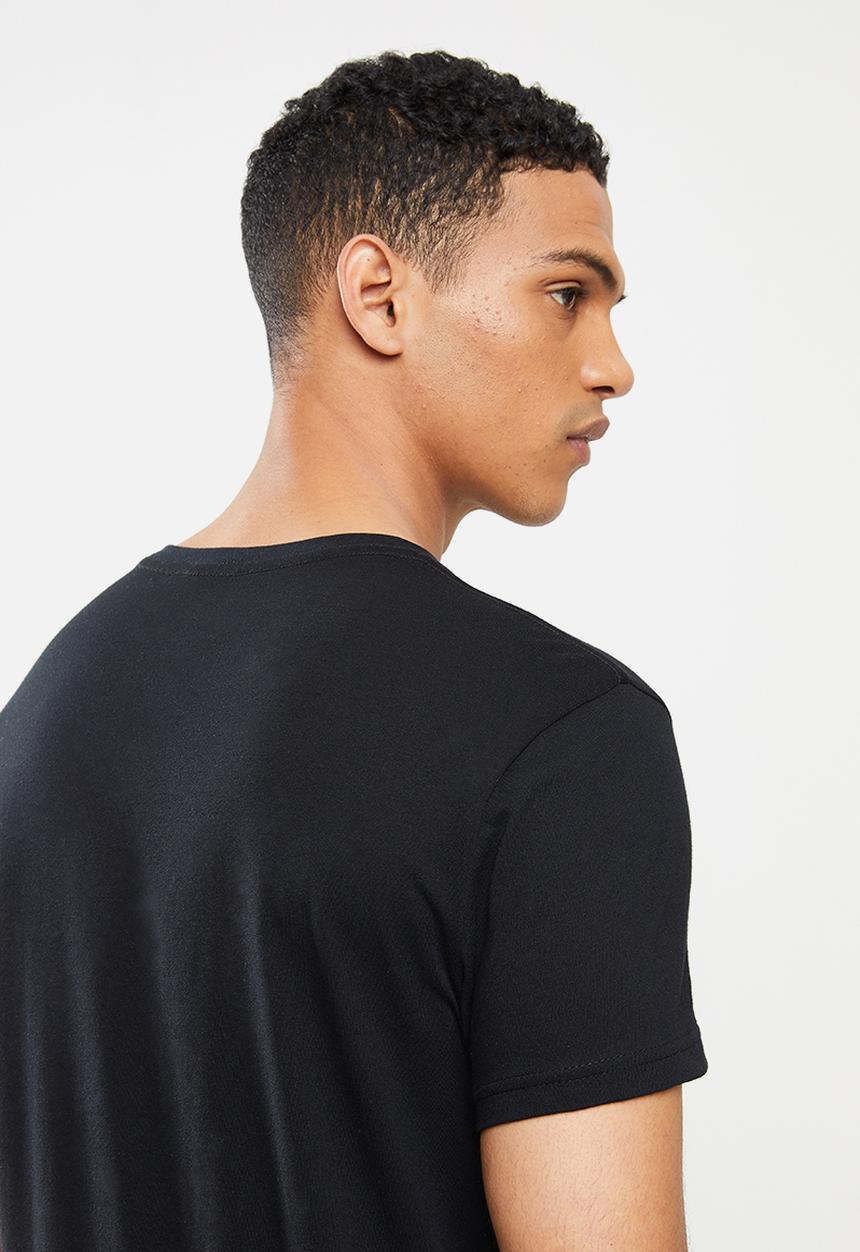 STYLE REPUBLIC - Buz nasa printed crew neck tee - black