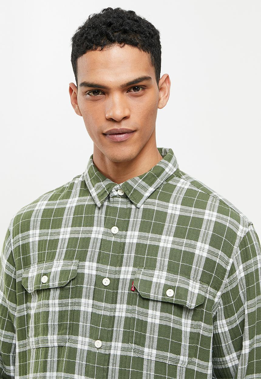 Levi’s® - Classic worker bordonua - thyme plaid