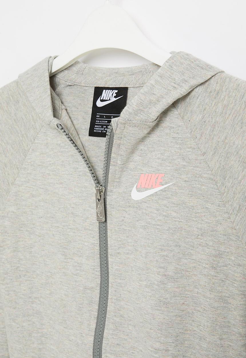 Nike - Jersey essentials full zip - carbon heather