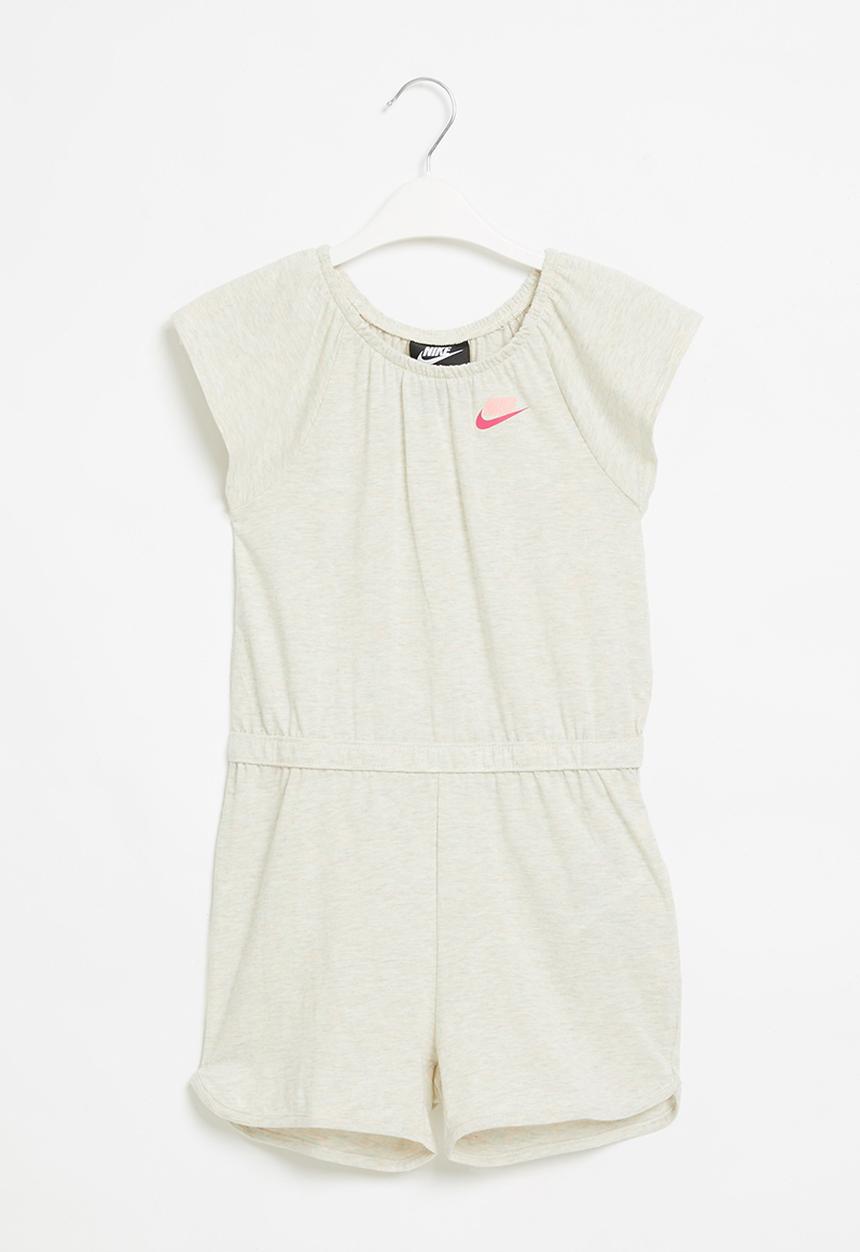 Nike - Nkg jersey essentials jumpsuit - coconut milk heather