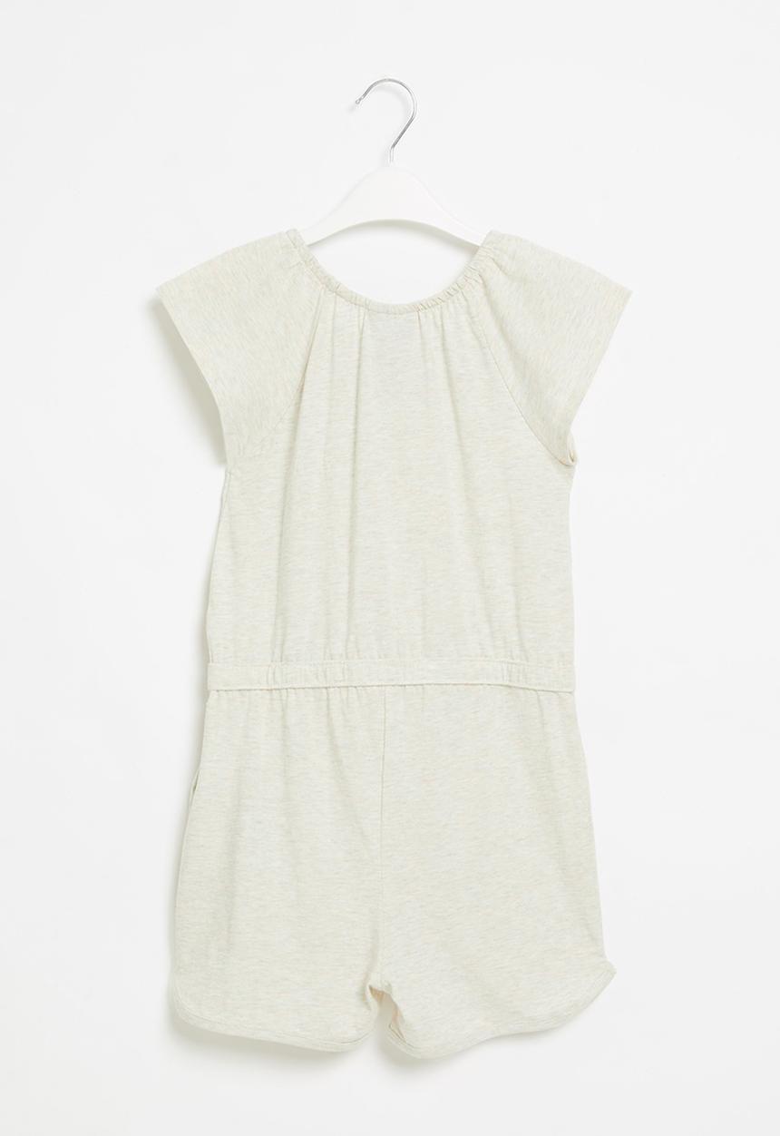 Nike - Nkg jersey essentials jumpsuit - coconut milk heather