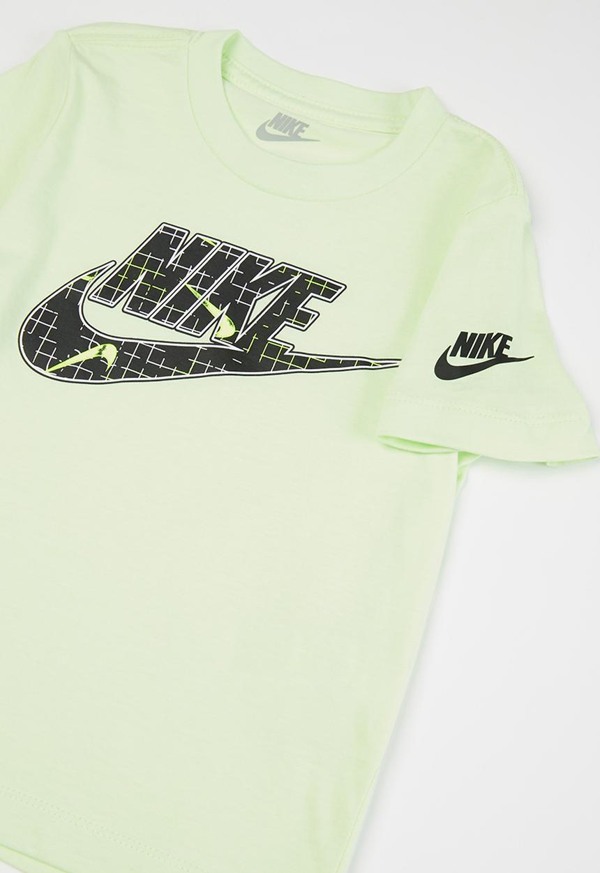 Nike - Nkb glow in the dark short set - green & black