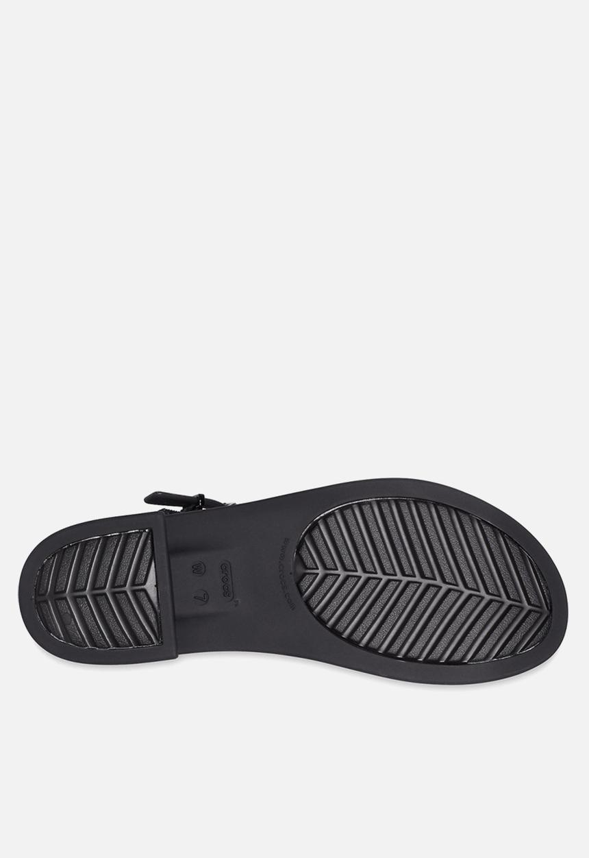 Crocs - Crocs talum glitter sandal w - black glitter / black