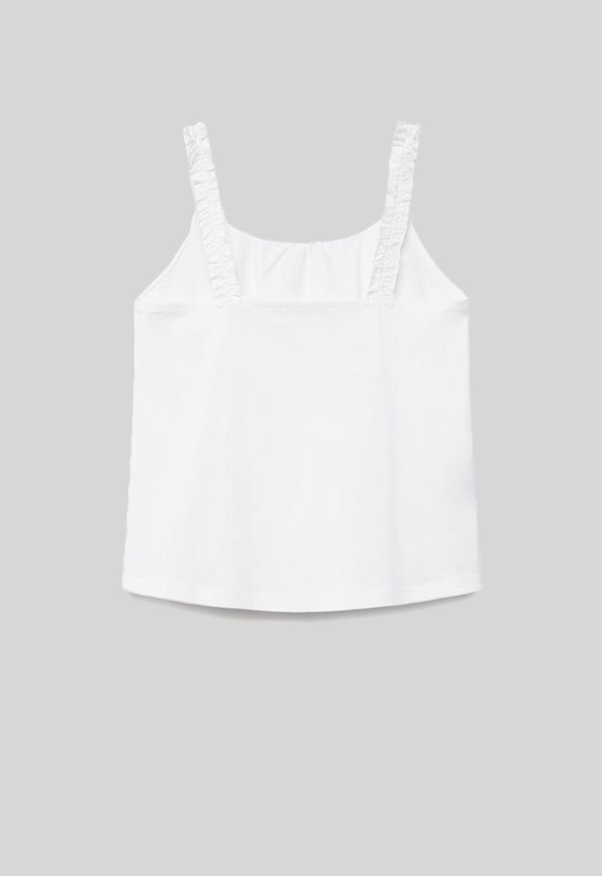 MANGO - Top mali - white