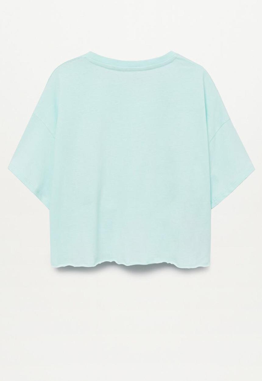 MANGO - Top sorbet - blue