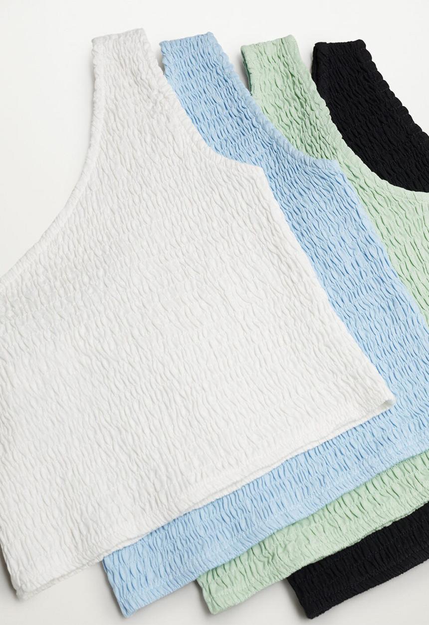MANGO - Camiseta lucy - white