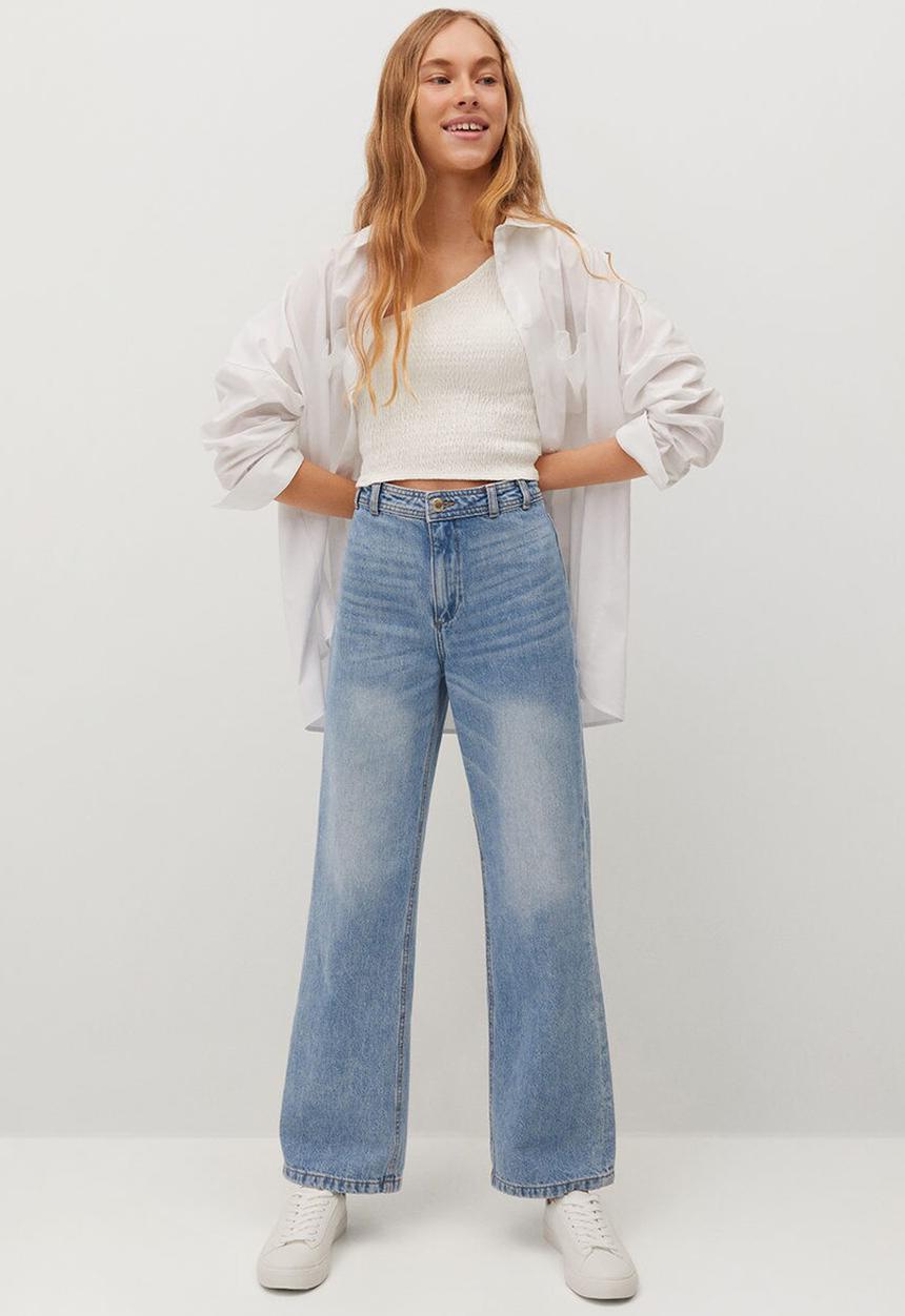 MANGO - Camiseta lucy - white