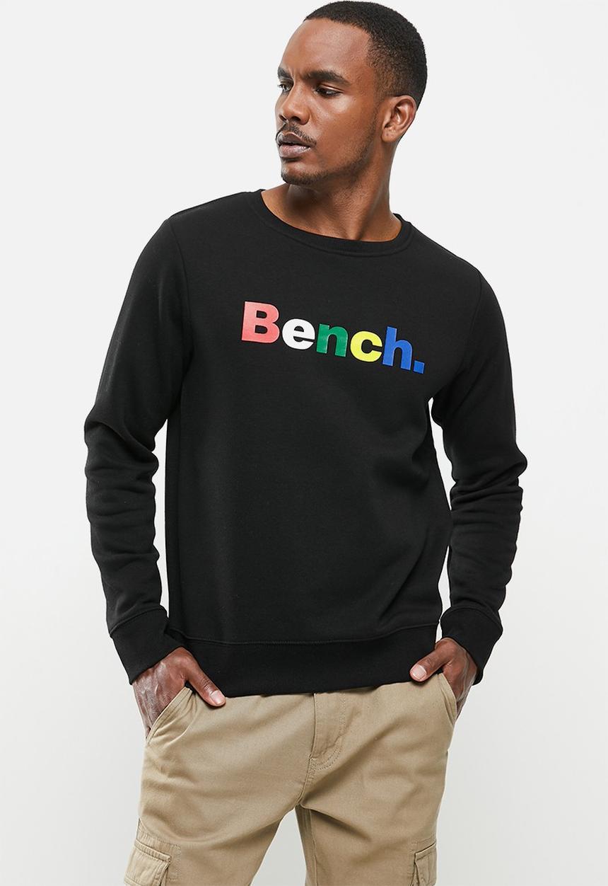 Bench - Heritage crew fleece - black